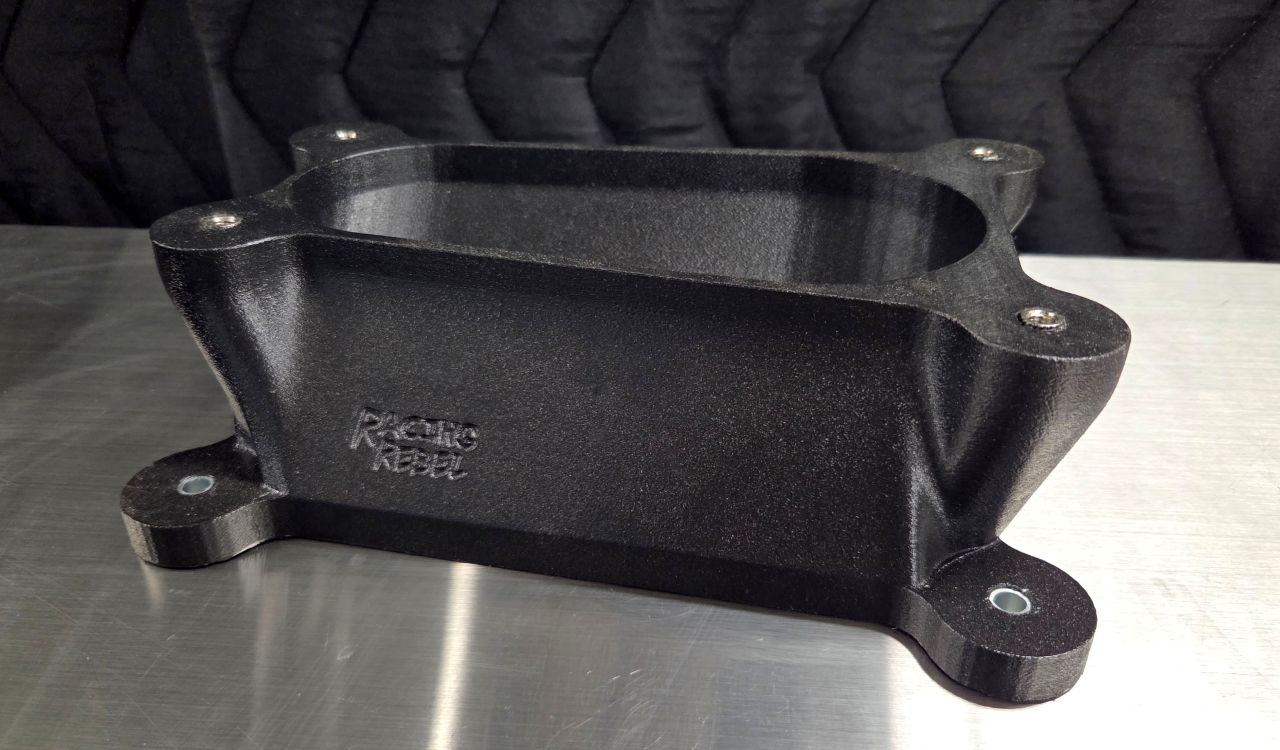 3D-printed manual transmission shifter riser for ford fiesta rally car